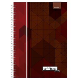 Caderno Brimpress Espiral Capa Dura 1/4 96 Fl Estampa